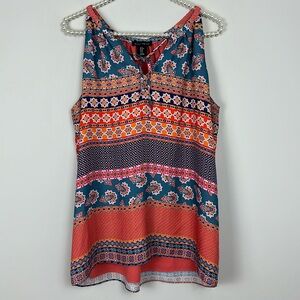 WILLI SMITH FLOWY TANK TOP size M cute as can be!! snatch it up!!